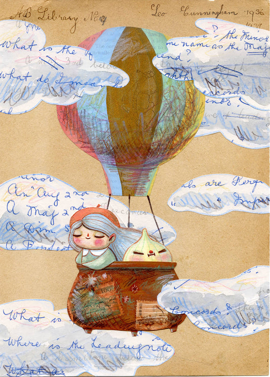 The Cloud Nine Copper Pot - A4 Print