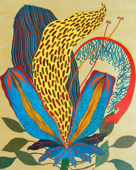 Flowers In Your Hair Print - I am watching you