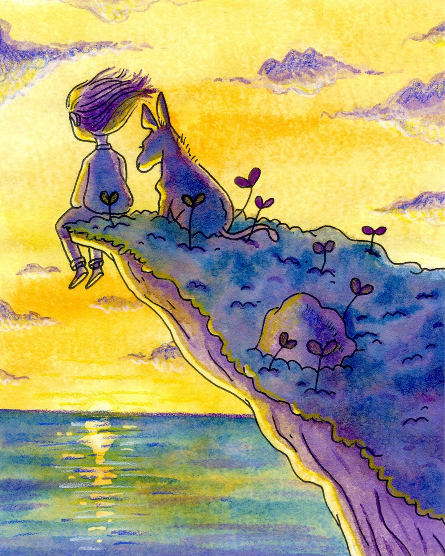 At Day's End - Mini Print