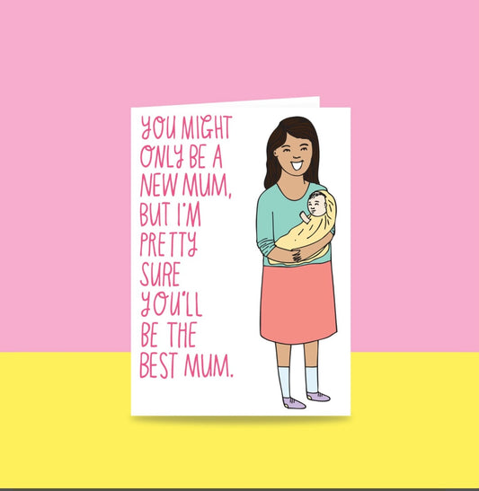 Able & Game Card - New Mum, Best Mum
