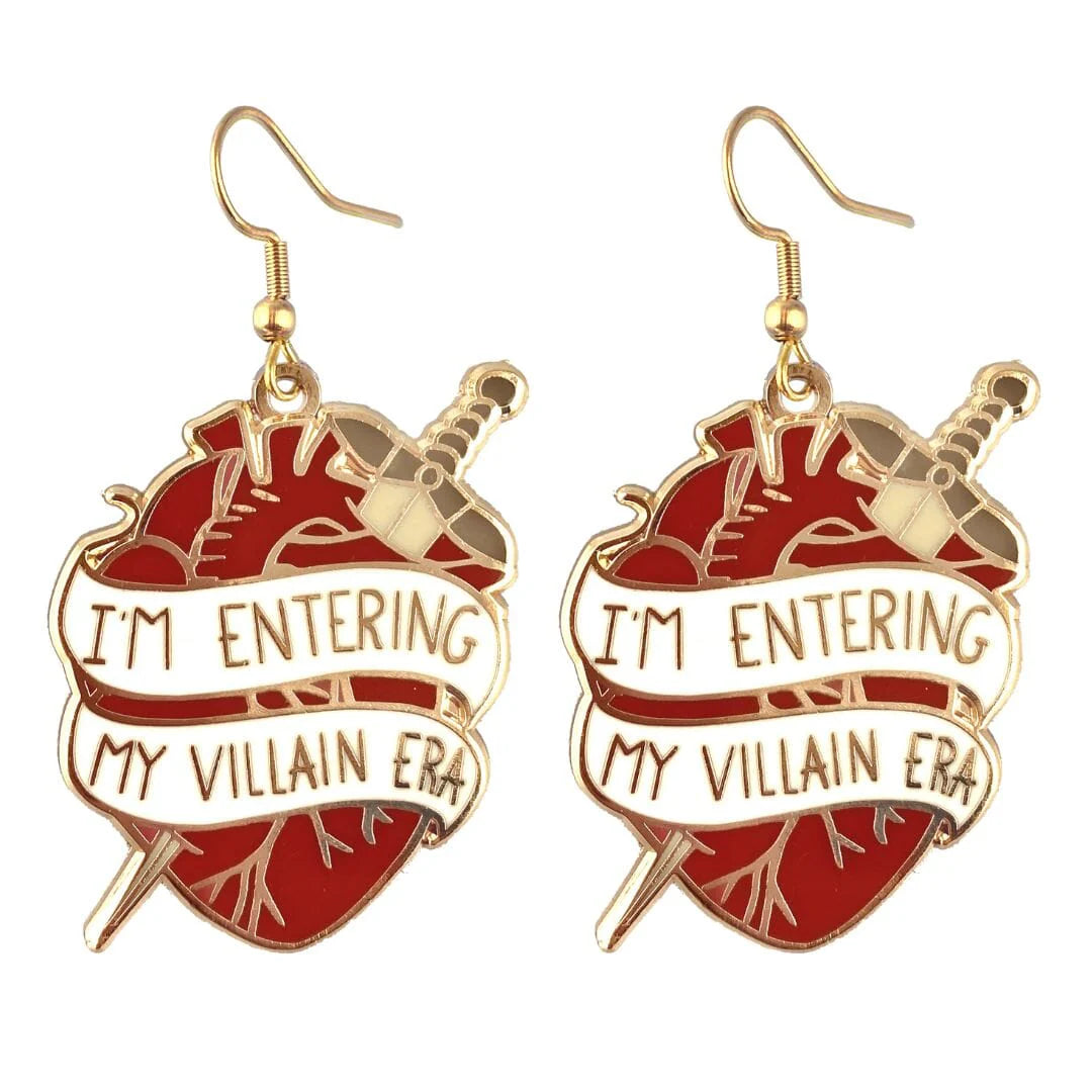 Jubly-Umph Originals Earrings, I’m Entering My Villian Era