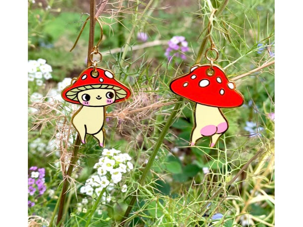 Hannakin Mushroom Earrings