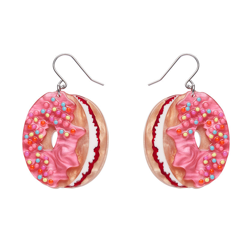 Erstwilder x Katherine Sabbath Donut Cake Drop Earrings