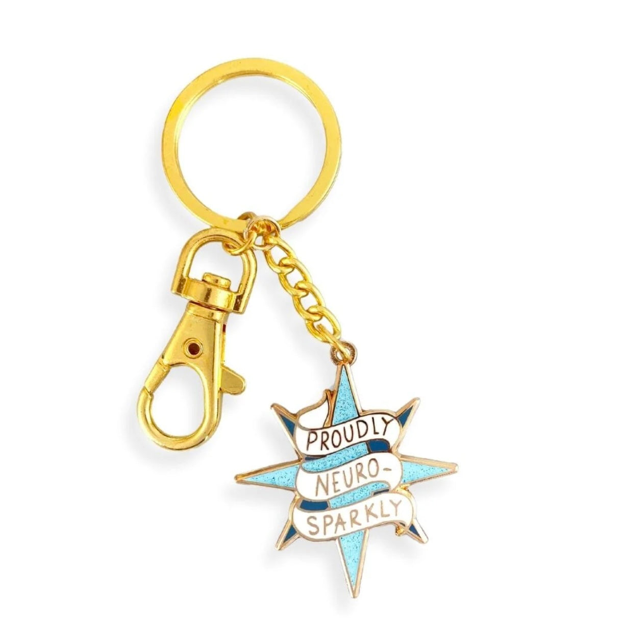 Jubly-Umph Proudly Neuro-Sparkly Keychain