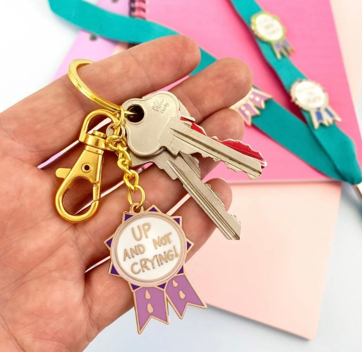 Jubly-Umph Up And Not Crying Keychain