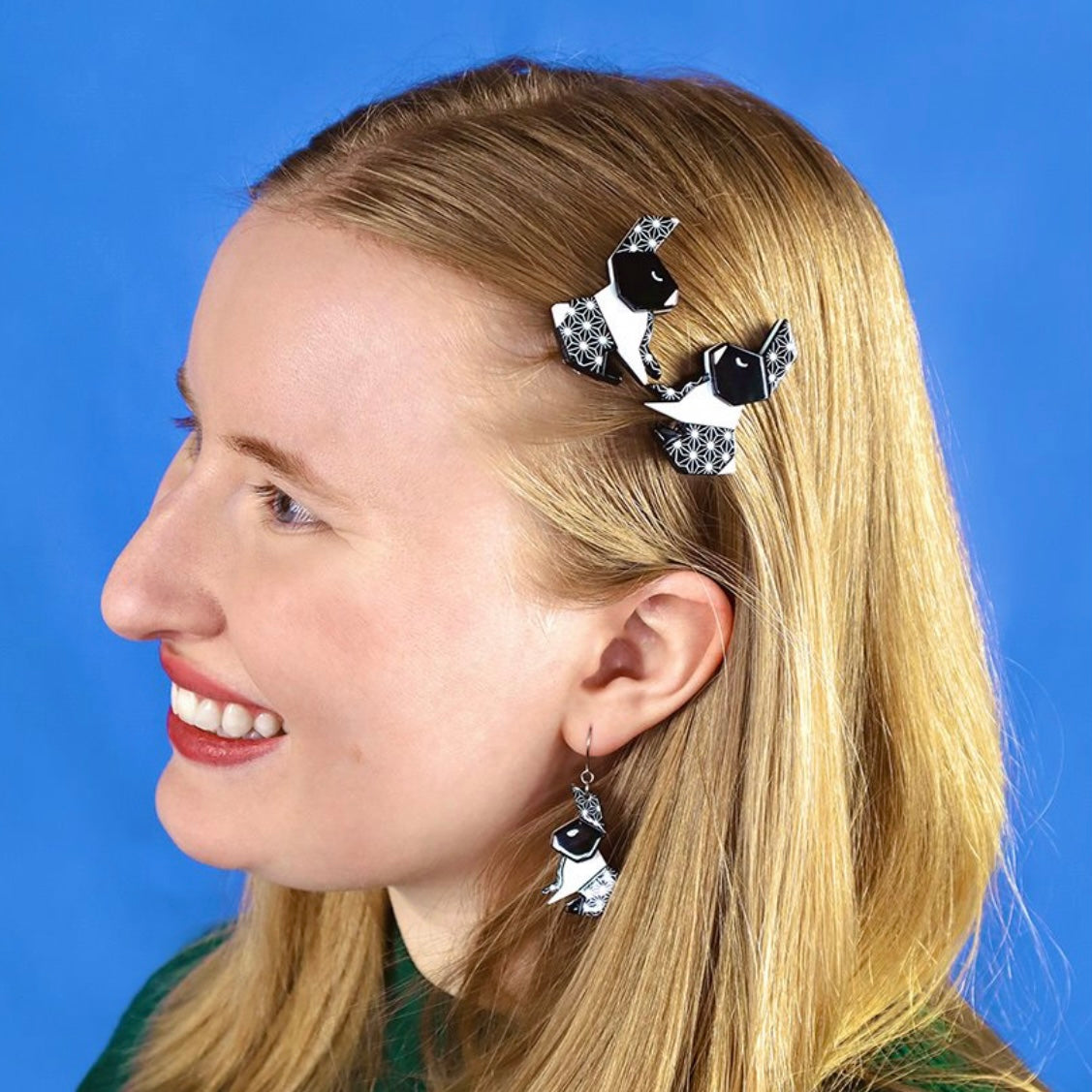 Erstwilder The Sleeping Rabbit Hair Clips Set - 2 Piece