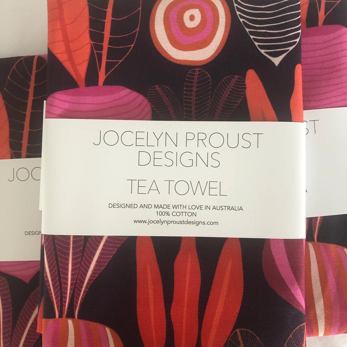 Jocelyn Proust Designs Tea Towel Fabulous Fruits Beets