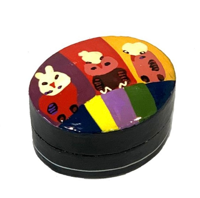 Better World Arts - Lacquerware Small Box, Karen Barnes