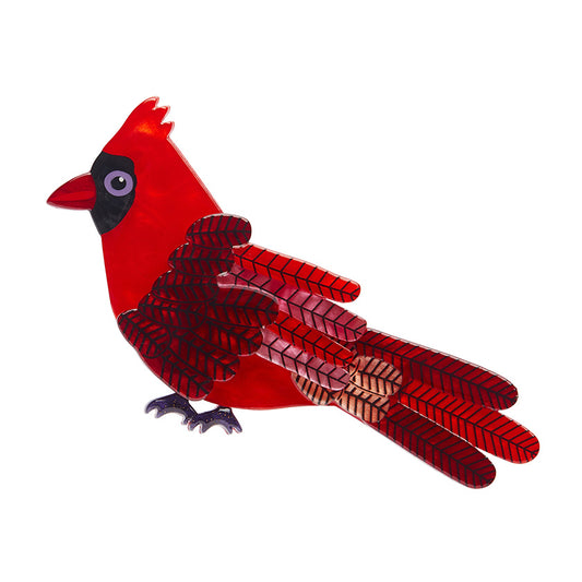 Erstwilder x Jocelyn Proust Crimson Cardinal Brooch