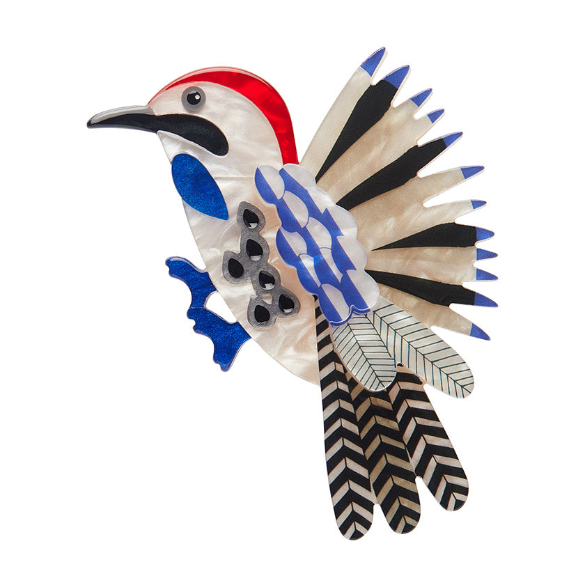 Erstwilder x Jocelyn Proust Wondrous Woodpecker Brooch