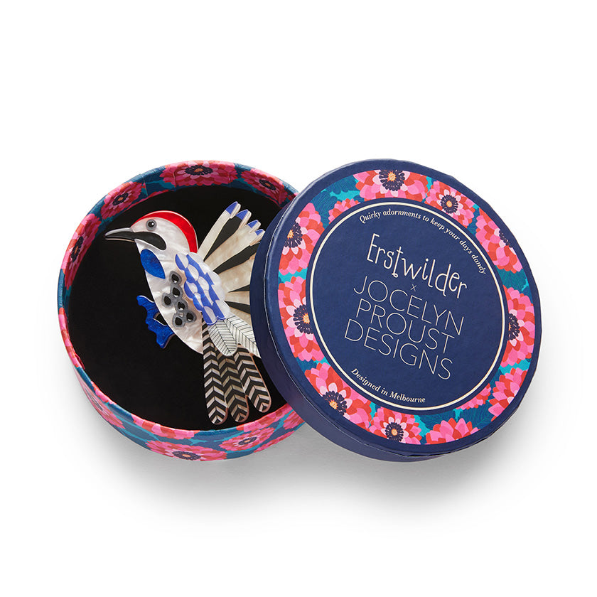 Erstwilder x Jocelyn Proust Wondrous Woodpecker Brooch