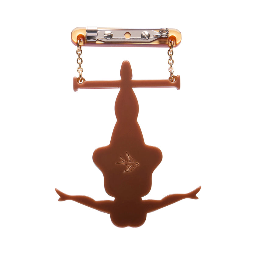 Erstwilder A Day at The Fair Collection - Trapeze with Ease Brooch