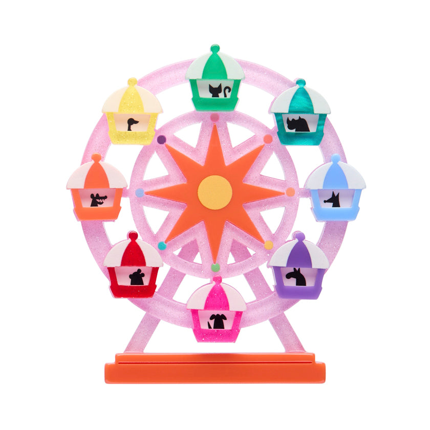 Erstwilder A Day at The Fair Collection - A Wheely Good View Brooch