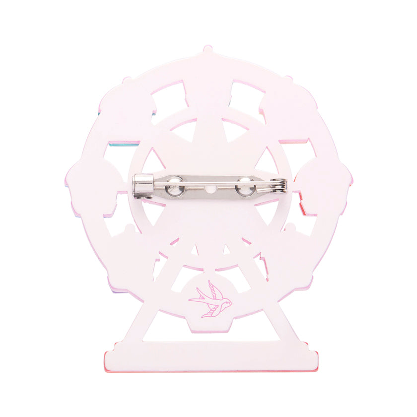 Erstwilder A Day at The Fair Collection - A Wheely Good View Brooch