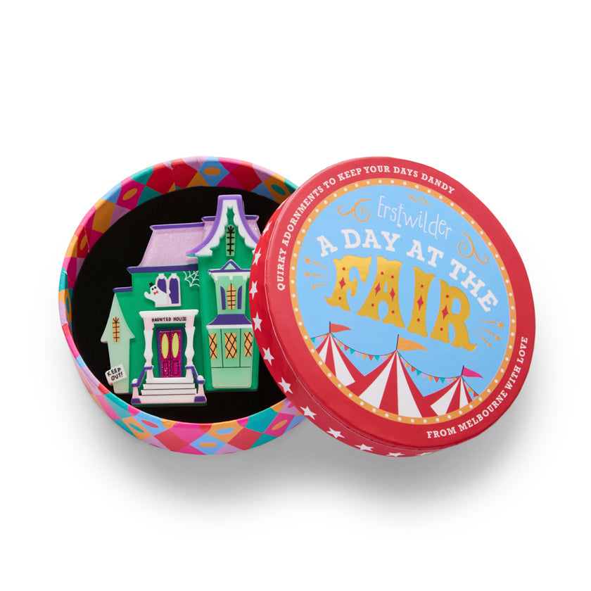 Erstwilder A Day at The Fair Collection - Enter If You Dare Brooch