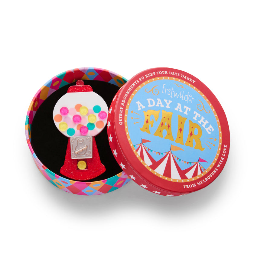 Erstwilder A Day at The Fair Collection - Gumball Surprise Brooch