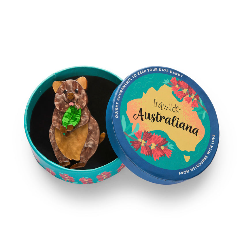 Erstwilder Quinn the Quokka Brooch