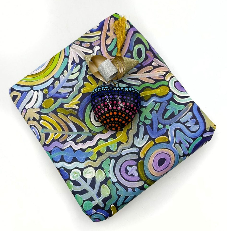 Better World Arts - Hand Made Wrapping Paper, Cedric Varcoe