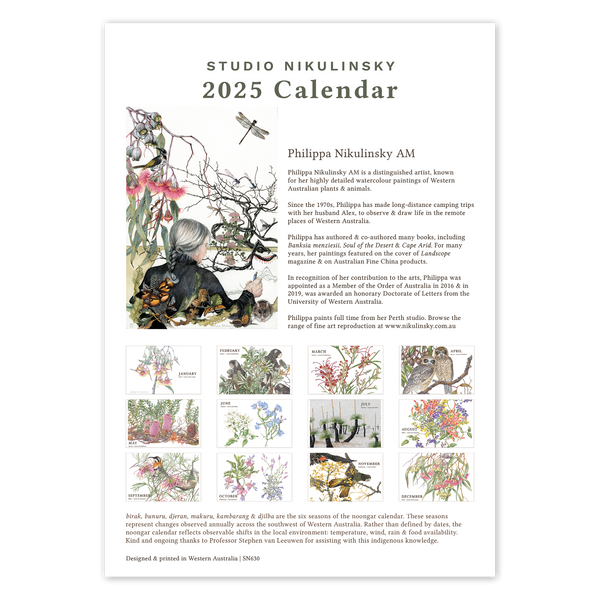 Studio Nikulinsky 2025 Calendar