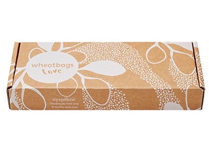 Wheatbags Love Eyepillow - Groovy Flowers Black