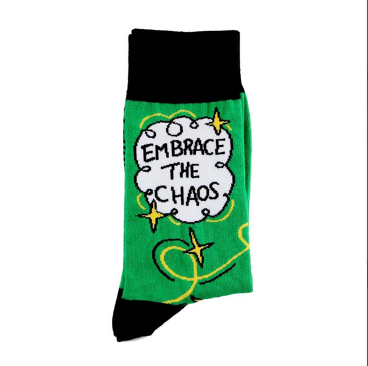 Jubly-Umph Socks - Embrace the Chaos