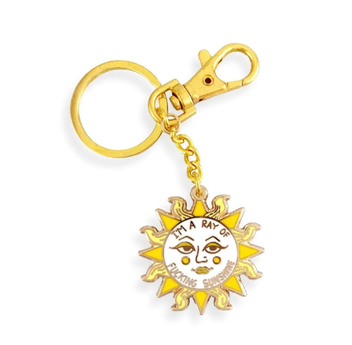 Jubly-Umph I'm A Ray Of Fucking Sunshine Keychain