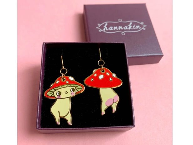 Hannakin Mushroom Earrings