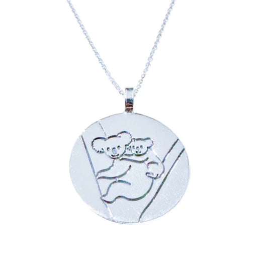 Red Parka Koala Pendant