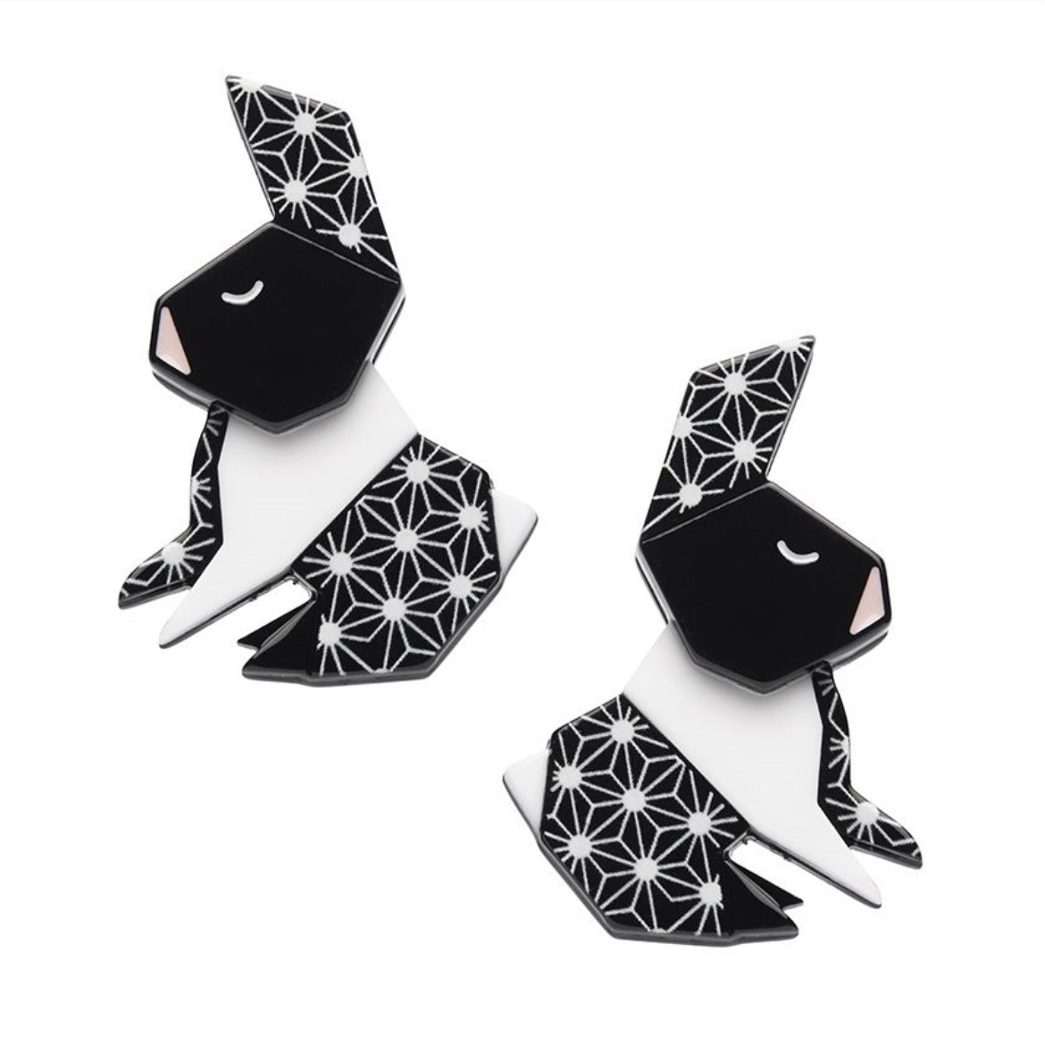 Erstwilder The Sleeping Rabbit Hair Clips Set - 2 Piece