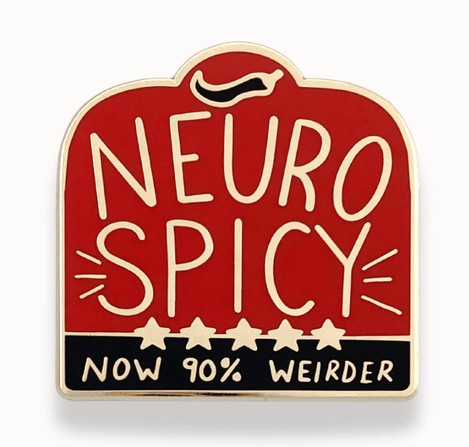 Jubly-Umph Lapel Pin - Neuro Spicy