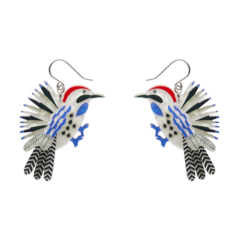 Erstwilder x Jocelyn Proust Wondrous Woodpecker Drop Earrings