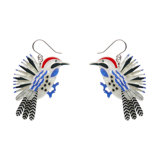 Erstwilder x Jocelyn Proust Wondrous Woodpecker Drop Earrings