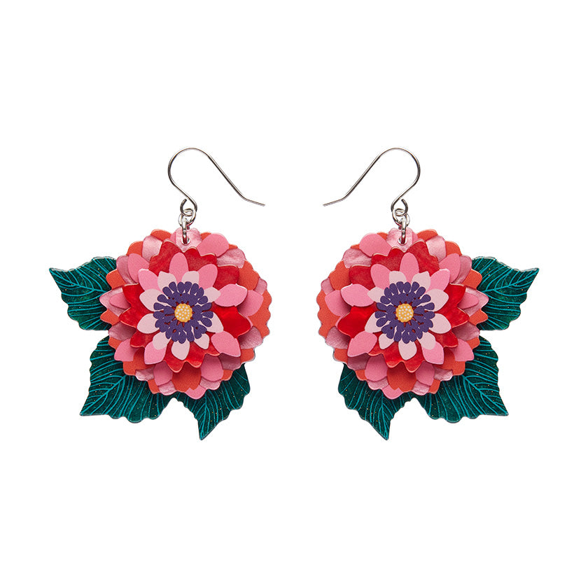 Erstwilder x Jocelyn Proust Dazzling Dahlia Drop Earrings