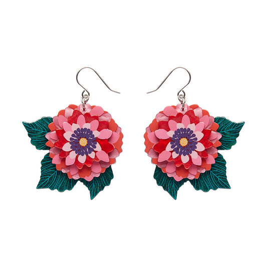 Erstwilder x Jocelyn Proust Dazzling Dahlia Drop Earrings