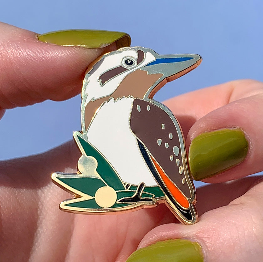 Erstwilder Kirby the Kookaburra Enamel Pin