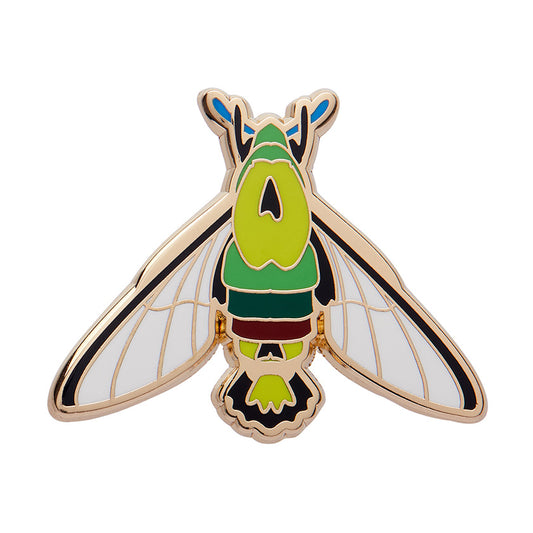 Erstwilder Glimmer the Hawk Moth Enamel Pin