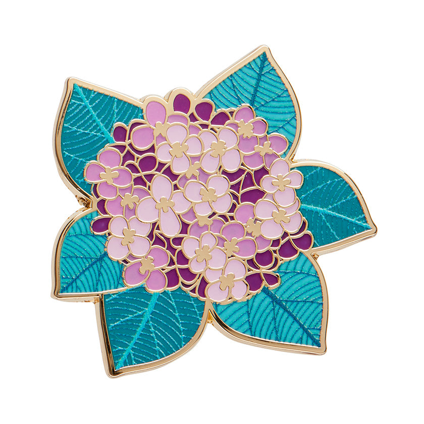 Erstwilder x Jocelyn Proust Heavenly Hydrangeas Enamel Pin