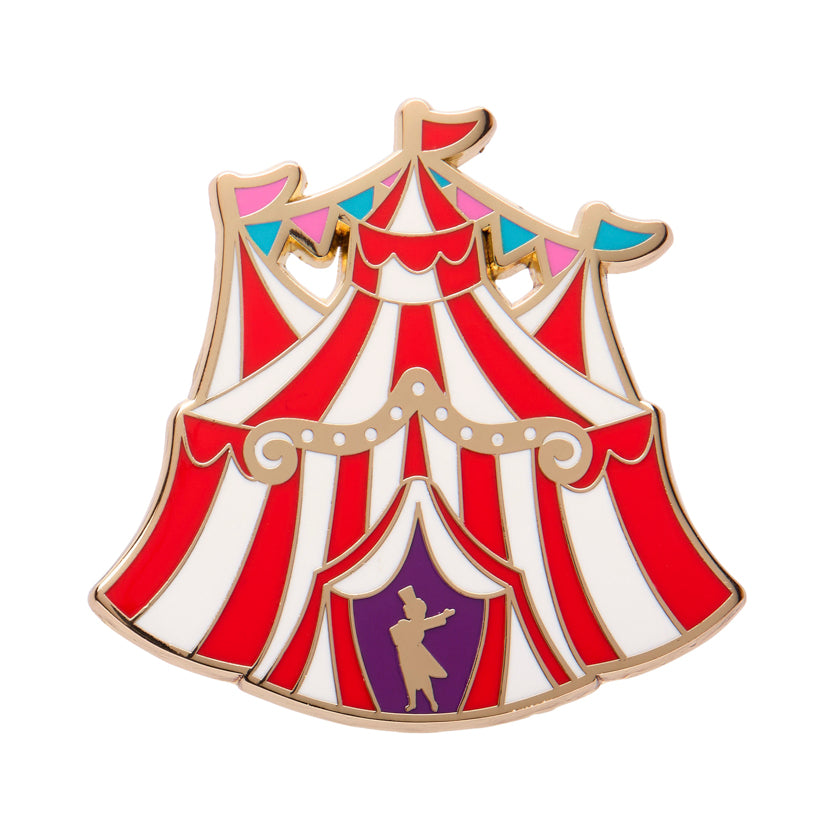 Erstwilder A Day at The Fair Collection - The Big Top Enamel Pin