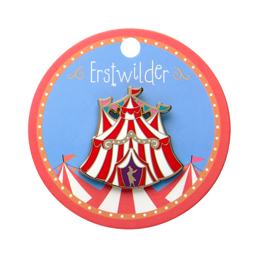 Erstwilder A Day at The Fair Collection - The Big Top Enamel Pin