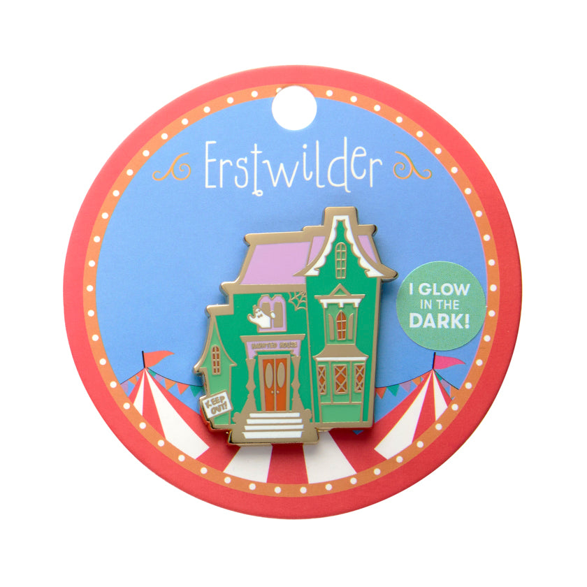 Erstwilder A Day at The Fair Collection - Enter If You Dare Enamel Pin