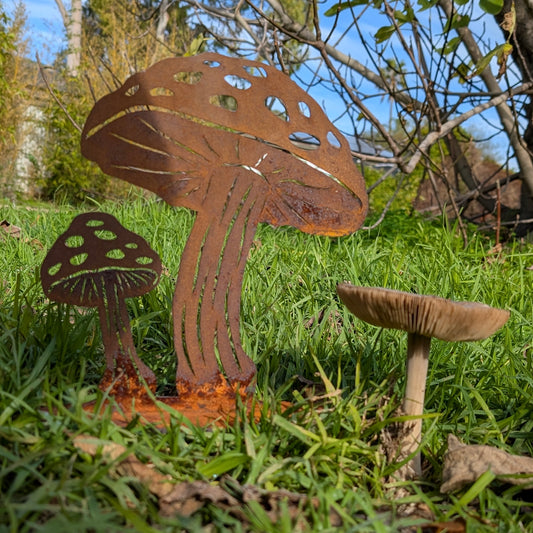 Overwrought Stand Twin Mushroom