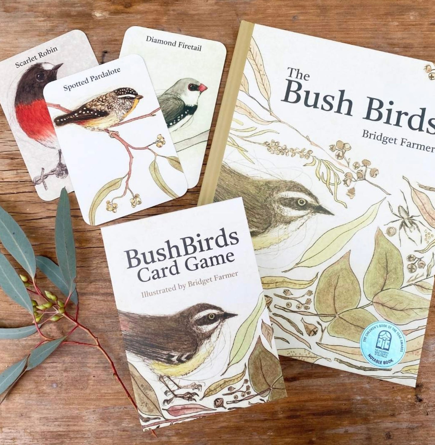 The Bush Birds Book by Bridget Farmer