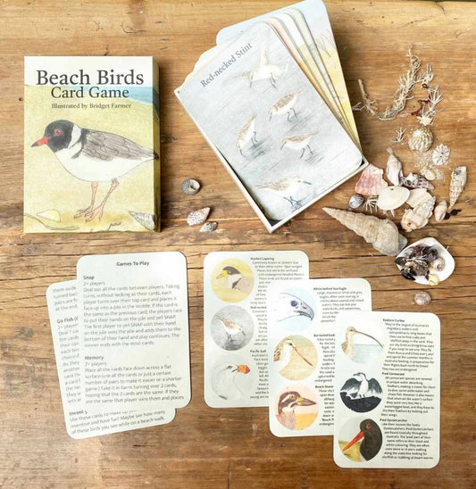 Beach Birds Card Game by Bridget Farmer