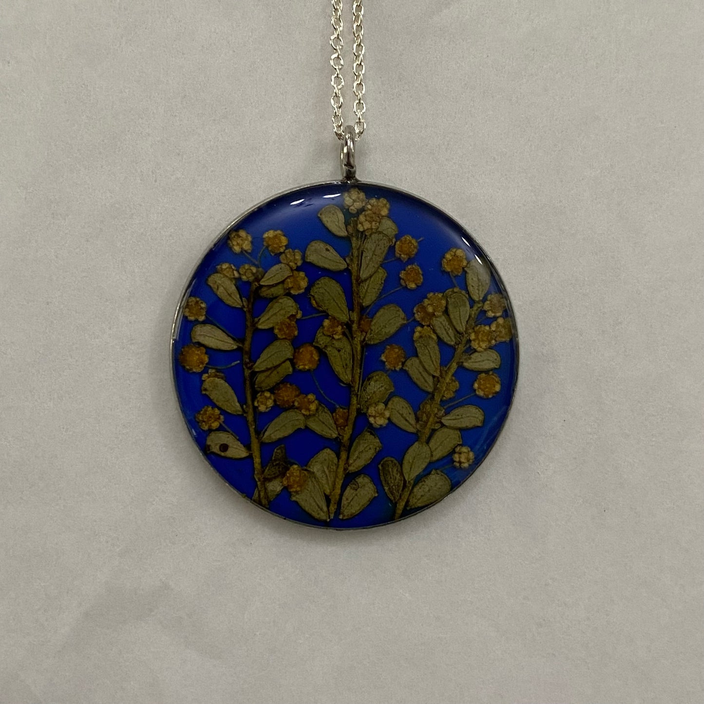 Flowers In Your Hair Necklace - Resin Flora Pendant