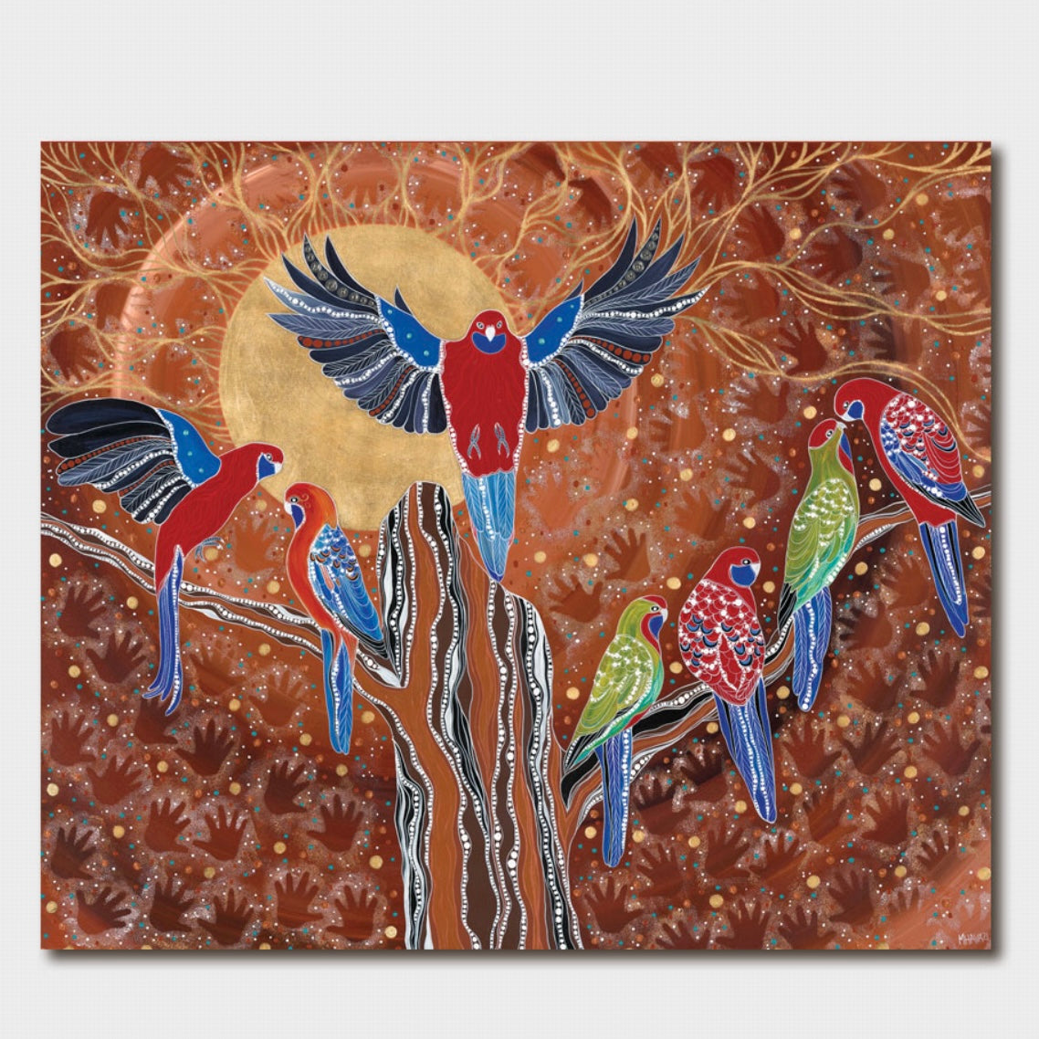 Melanie Hava Card Rosella Reunion