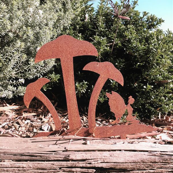 Overwrought Fairy and Three Mushroom