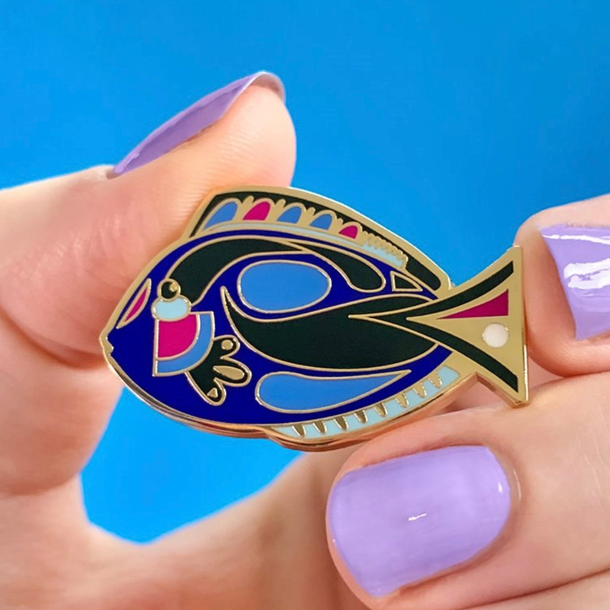 Erstwilder The Sartorial Surgeon Fish Enamel Pin