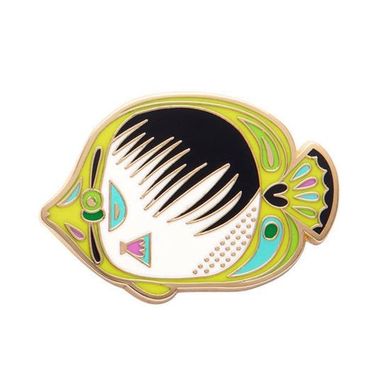 Erstwilder The Bedazzling Butterflyfish Enamel Pin