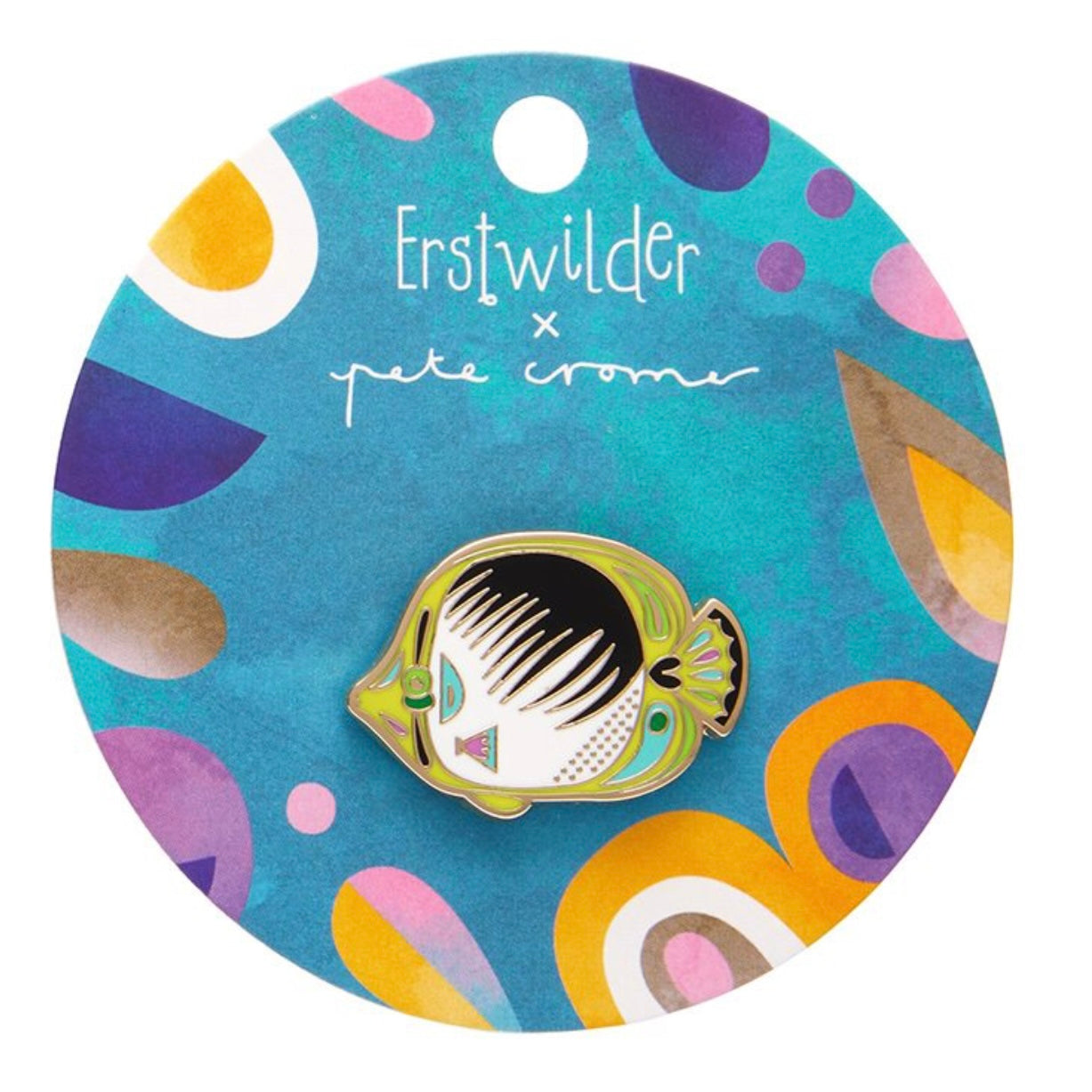 Erstwilder The Bedazzling Butterflyfish Enamel Pin