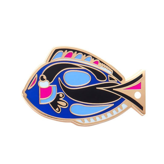 Erstwilder The Sartorial Surgeon Fish Enamel Pin